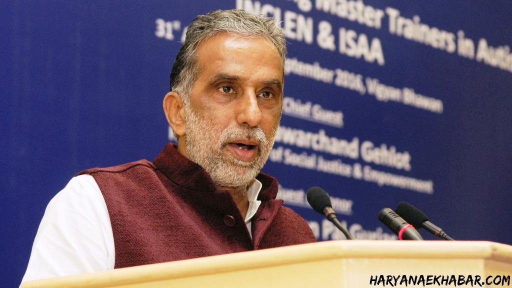 केंद्रीय मंत्री कृष्णपाल गुर्जर ने कांगेस पर बोला हमला, OPS को लेकर क्या कहा; यहाँ पढ़े Krishan Pal Gujjar