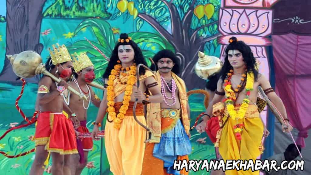 फरीदाबाद: हर साल रामलीला मंचन के लिए अमेरिका से आती हैं मिशा भाटिया, कैकेयी किरदार से बनी पहचान RAMLILA IMAGE