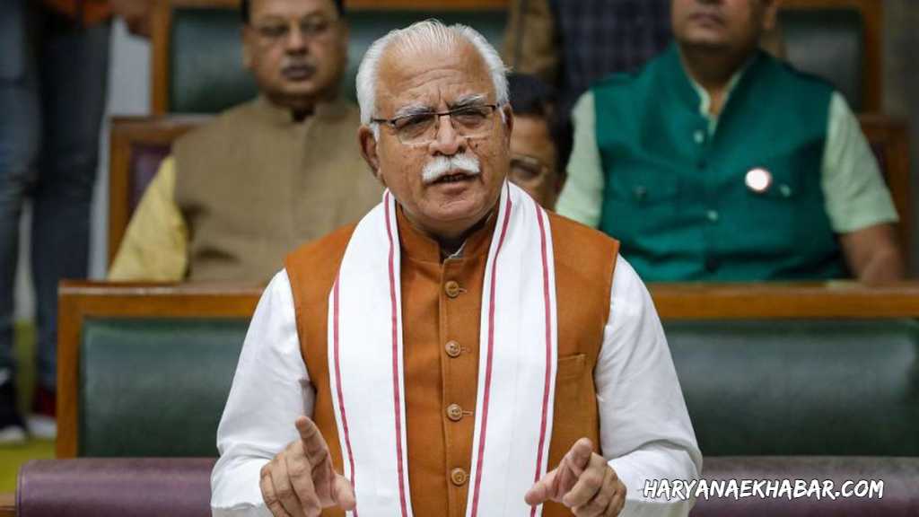 महेंद्रगढ़: सीएम खट्टर के जनसंवाद कार्यक्रम में फिर बवाल, सिहामा को उपतहसील बनाने पर मामला गर्म CM