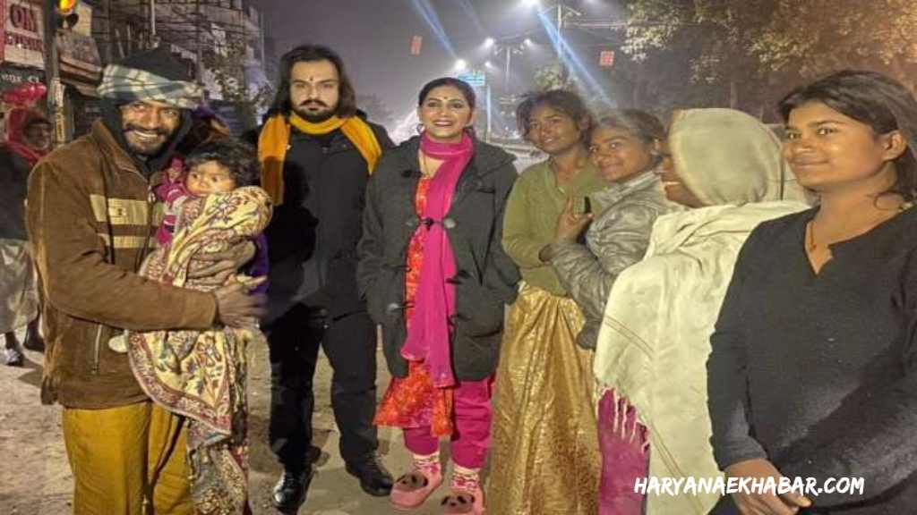 सपना चौधरी और वीर साहू ने अपनी पहली शादी की सालगिरह को मनाया, तस्वीरें हुई वायरल SAPNA 2 1