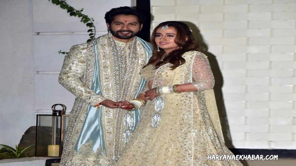 नताशा संग विवाह के बंधन में बंधे वरुण धवन, देखें-शादी की पहली तस्वीरें VARUN