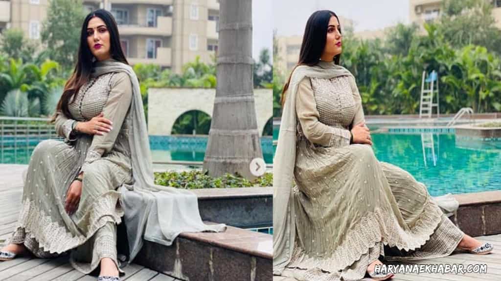 सपना चौधरी एक अलग अंदाज में आई नजर, फैन्स का मिल रहा है जबरदस्त प्यार sapna 2