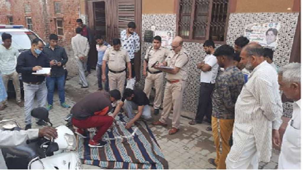 सोनीपत में शादी के दौरान गीतों को लेकर कहासुनी में युवक ने की ताबड़तोड़ फायरिंग sonipat firing news