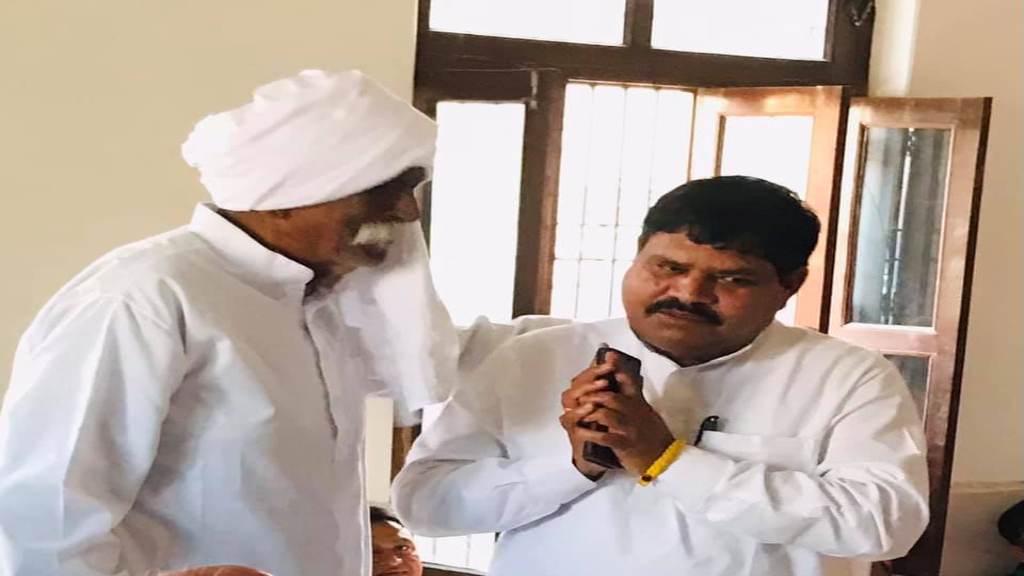 बीजेपी के लिए तुरुप का इक्का रहे बवानीखेड़ा विधायक बिशम्बर बाल्मीकि कोरोना पॉजिटिव bishember balmiki corona news