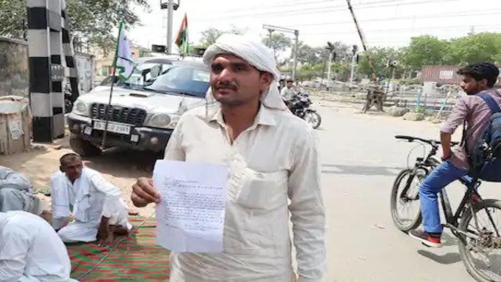 CM खट्टर के लिए खेत में बनाया हेलीपैड, अब बर्बाद फसल के मुआवजे के लिए भटक रहा किसान gohana news today