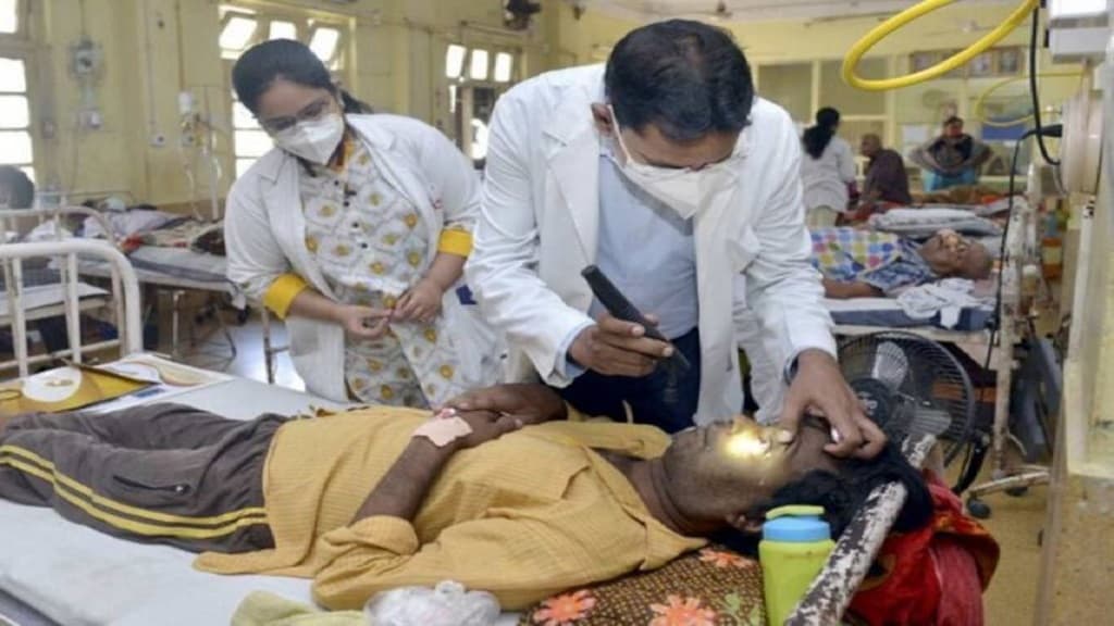 स्पेशल रिपोर्ट: हिसार में भयावह हुआ ब्लैक फंगस, आंखों के बाद दिमाग तक पहुंचा, 11 की मौत Black fungus pic