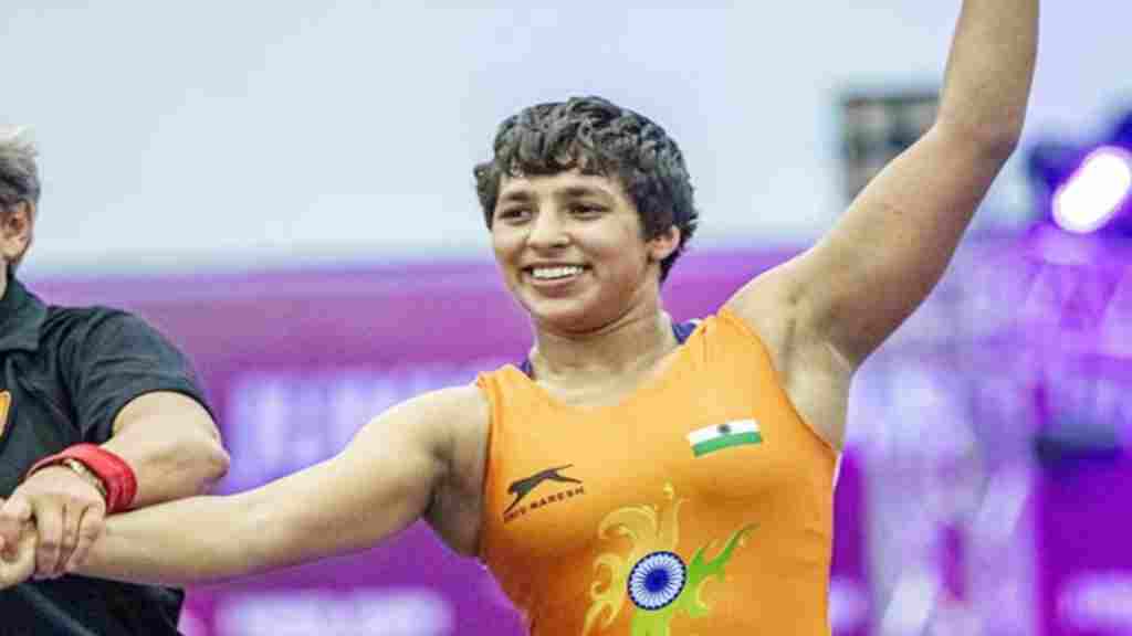 आज हरियाणा की बेटी ओलंपिक में बेलारूस की पहलवान से भिड़ेंगी, पिता बोले- खुलकर खेलो बेटी anshu malik