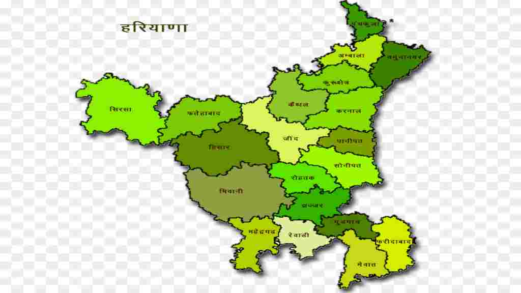 haryana map