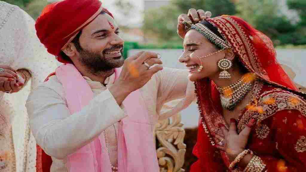 राजकुमार राव और पत्रलेखा की हुई शादी, मुख्यमंत्री मनोहर लाल भी शादी में थे मौजूद sadi