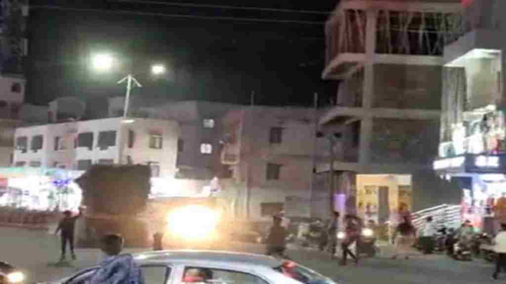 अंत भला तो सब भला, बाजार में ट्रॉली हुई बेकाबू पर हुई फनी घटना trali video