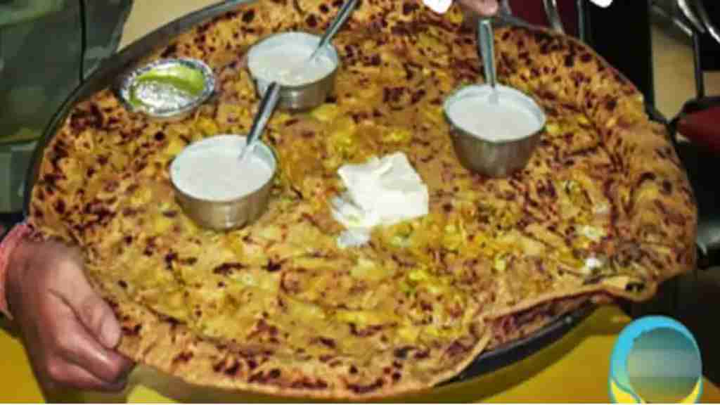 रोहतक के इस ढाबे में मिलता सबसे बड़ा परांठा, जीते तो मिलेगा 1 लाख का इनाम prata