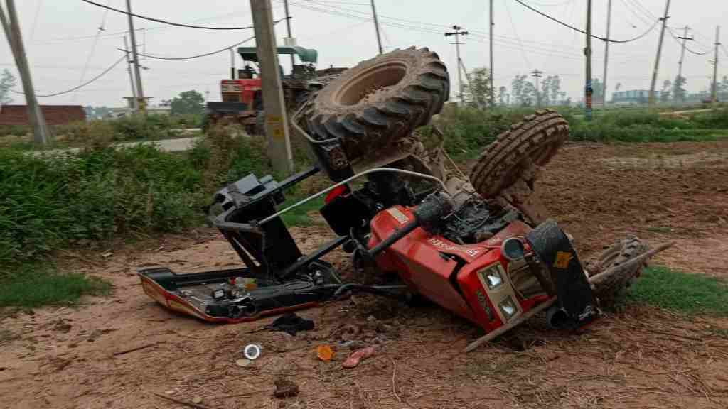 अंबाला में भूमि विवाद को लेकर भतीजे ने ताऊ की कर दी निर्मम हत्या tractor