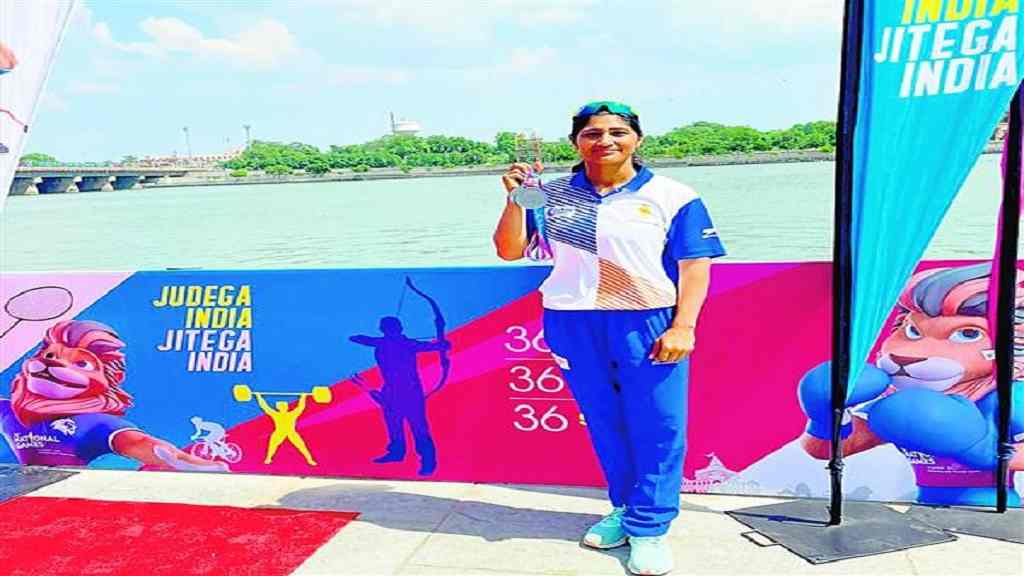 हरियाणा की छोरी ने राष्ट्रीय रोइंग चैंपियनशिप में जीते दो रजत पदक, पिता कारगिल युद्ध में हुए थे शहीद haryana puja sangwan
