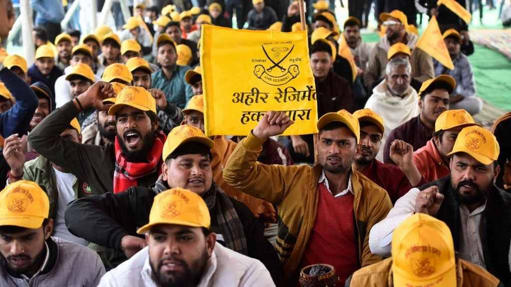 अहीर रेजिमेंट आंदोलनकारियों और गुरुग्राम पुलिस के बीच टकराव, पुलिस ने किया लाठीचार्ज Ahir Regiment Protest