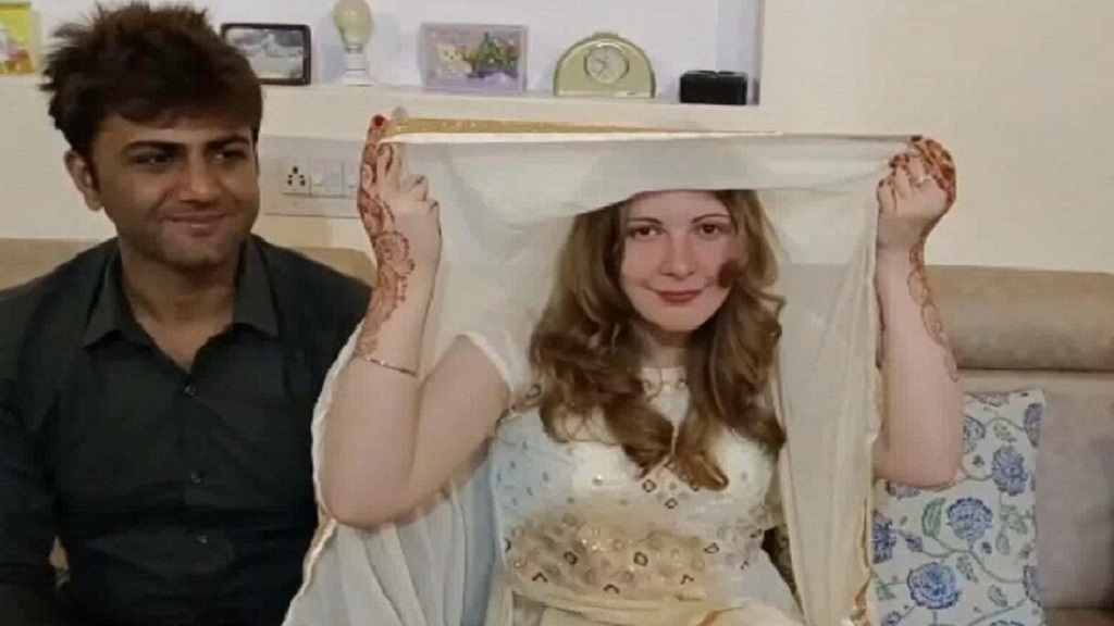 सुर्ख़ियां बटोर रही है हरियाणवी लड़के की जर्मनी युवती से शादी, बड़ी दिलचस्प है प्रेम कहानी love marriage with german girl