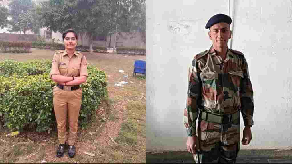 हरियाणा में एक साथ अग्निवीर बनी भाई- बहन की जोड़ी, खेतीबाड़ी करता है परिवार aganavara anaja aganavara samata