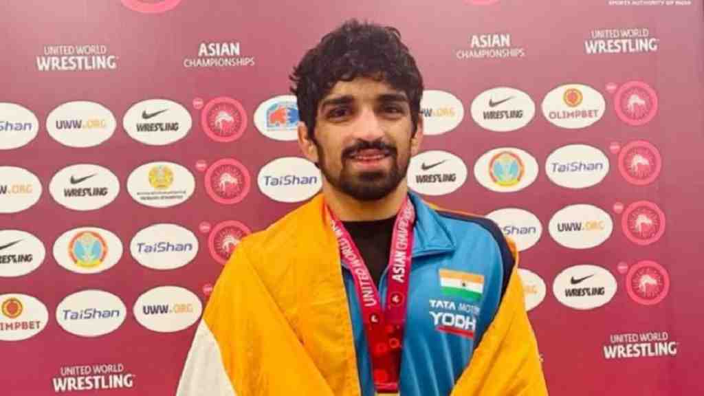 एशियाई कुश्ती चैंपियनशिप में हरियाणा के छोरे की धाक, अमन सहरावत ने जीता गोल्ड मेडल; पढ़े सक्सेस स्टोरी Aman Sehrawat Jhajjar