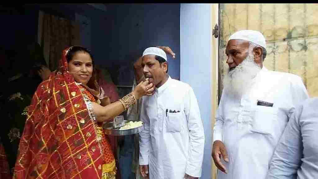 हरियाणा में दो मजहबों के भाईचारे ने पेश की मिसाल, हिंदू बेटी के घर भात भरने पहुंचे मुस्लिम Charkhi Dadri Lata