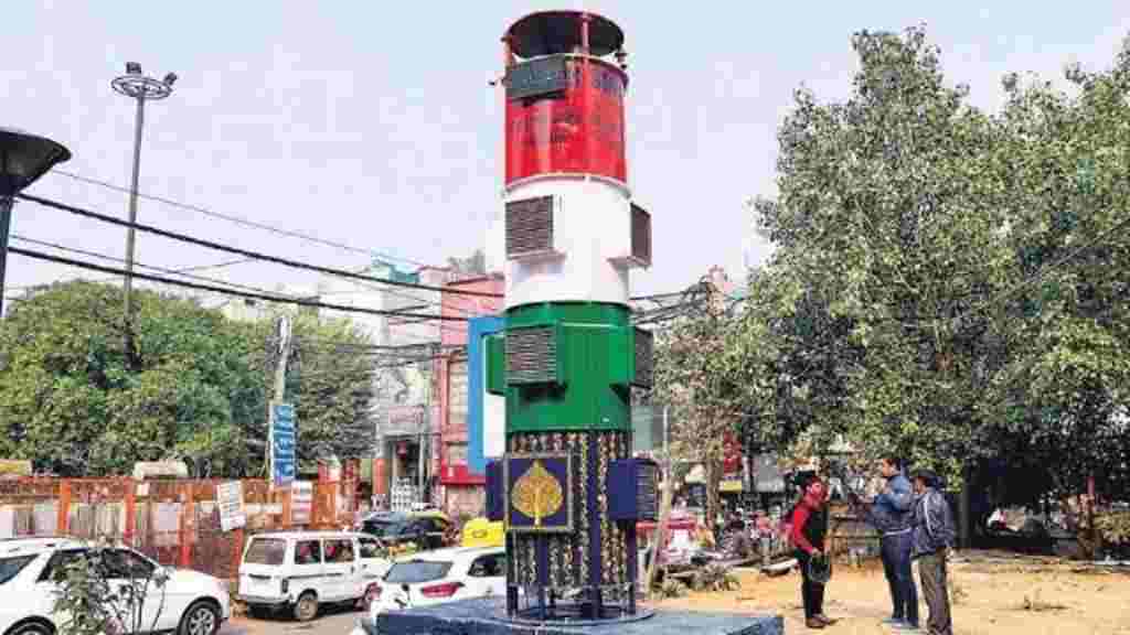 रोहतक: भिवानी स्टैंड पर लगाए जाने वाला स्मॉग टावर अब गोहाना अड्डे पर लगेगा, इस वजह से लिया फैसला Smog Tower Rohtak