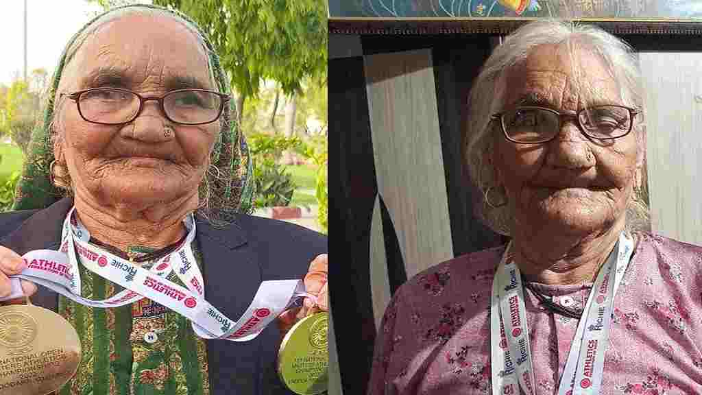 चरखी दादरी की दादी रामबाई का फिटनेस में नहीं कोई जवाब, 106 साल की उम्र में जीते गोल्ड समेत कई पदक Rambai Athlete