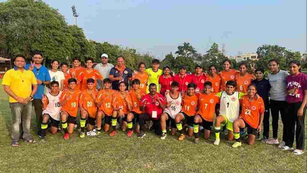 सीनियर नेशनल फुटबॉल चैंपियनशिप में पहली बार फाइनल में पहुंची हरियाणा की टीम, गोल्ड मैडल जीतने की संभावना Senior National Football Championship Haryana