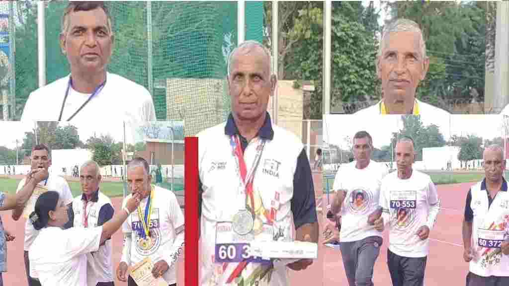 हरियाणा के बुजुर्ग भी किसी से कम नहीं, करनाल के 5 बुजुर्गों ने किया प्रदेश का नाम रोशन; जीते 9 मैडल Old Man Athletes