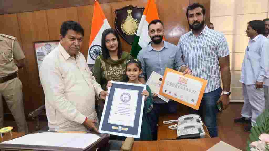 हरियाणा की 8 वर्षीय अर्शिया ने रोशन किया नाम, इंडियाज गॉट टैलेंट में तोड़ा विश्व रिकॉर्ड Arshiya Panchkula