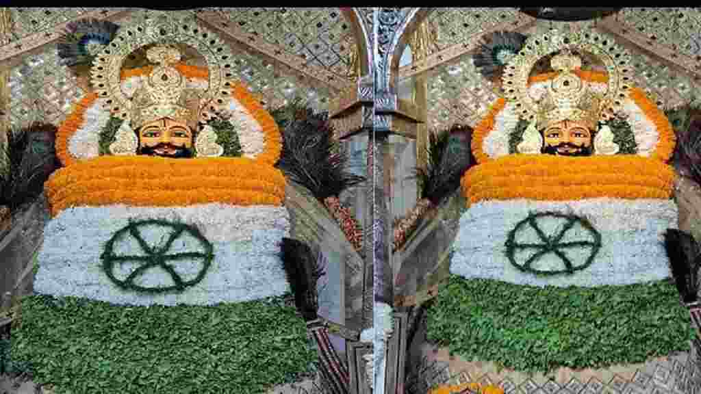 हांसी में तिरंगे की तर्ज पर सजाए गए श्याम बाबा, 100 किलो फूल व कलकत्ता से मंगवाई गई घास Hashi Shyam