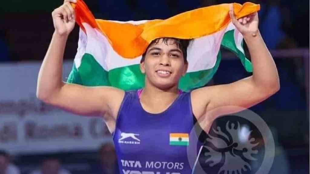 रोहतक की पहलवान सविता ने अंडर-17 वर्ल्ड रेसलिंग चैंपियनशिप में जीता गोल्ड मेडल, अब ओलंपिक अगला टारगेट Savita Pahalwan Rotak Sports 1