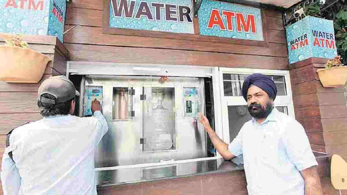 दिल्ली के लोगों को मिलेगा सस्ती दरों पर स्वच्छ पेयजल, 5 हजार जगहों पर लगेंगे वाटर एटीएम Water ATM