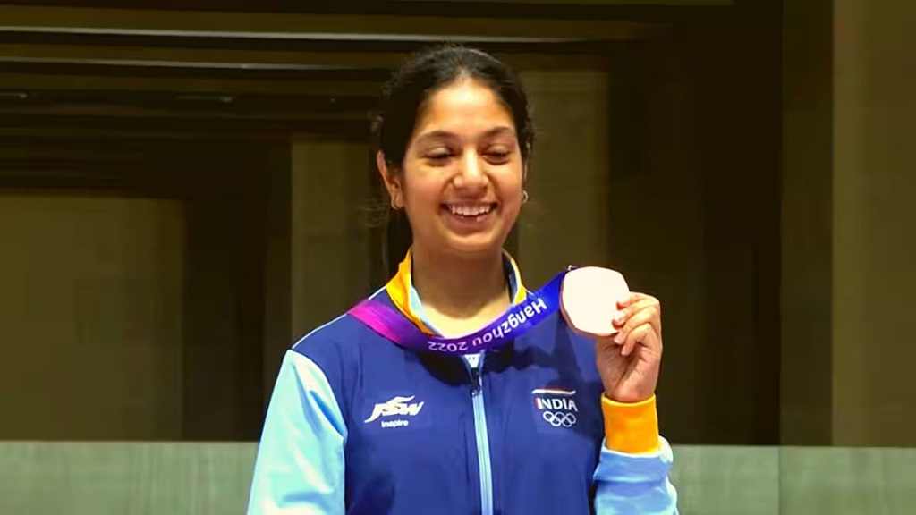 हरियाणा की बेटी ने चीन में लहराया परचम, एशियाई चैंपियनशिप के पहले दिन जीते 2 मेडल ramita jindal