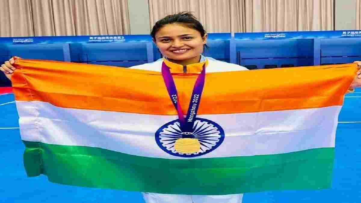 रोहतक: बच्चों के लिए पिता ने छोड़ी कमांडेंट की नौकरी, अब बेटी अक्षिमा ने कबड्डी में गोल्ड जीतकर दिया तोहफा Akshima Kabaddi Player