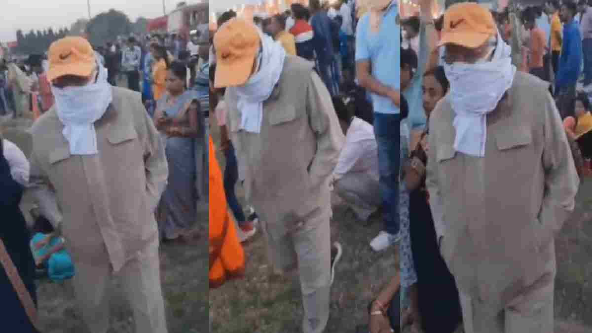 हरियाणा के CM खट्टर का निराला अंदाज, चौकीदार की वेशभूषा में मेले में घूमते आए नजर; वीडियो वायरल CM Khattar Dussehra Mela