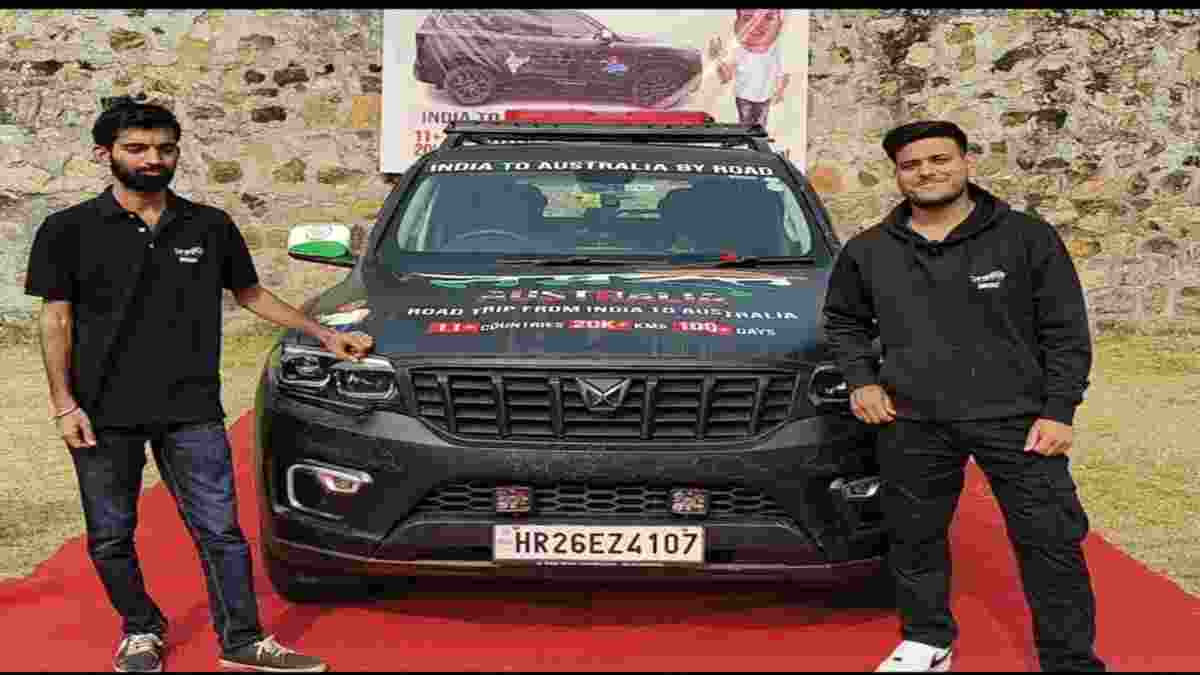 हरियाणा का छोरा स्कॉर्पियो गाड़ी से बाय रोड़ जाएगा आस्ट्रेलिया, जानें रूट से लेकर खर्च तक पूरी जानकारी India to Australia by Scorpio Anmol Jaiswal