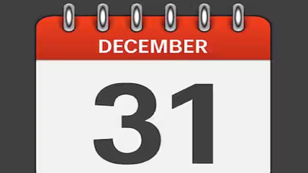 31 दिसंबर तक निपटा लें यह 5 जरूरी काम, नहीं तो जेब करनी होगी ढीली 31 December