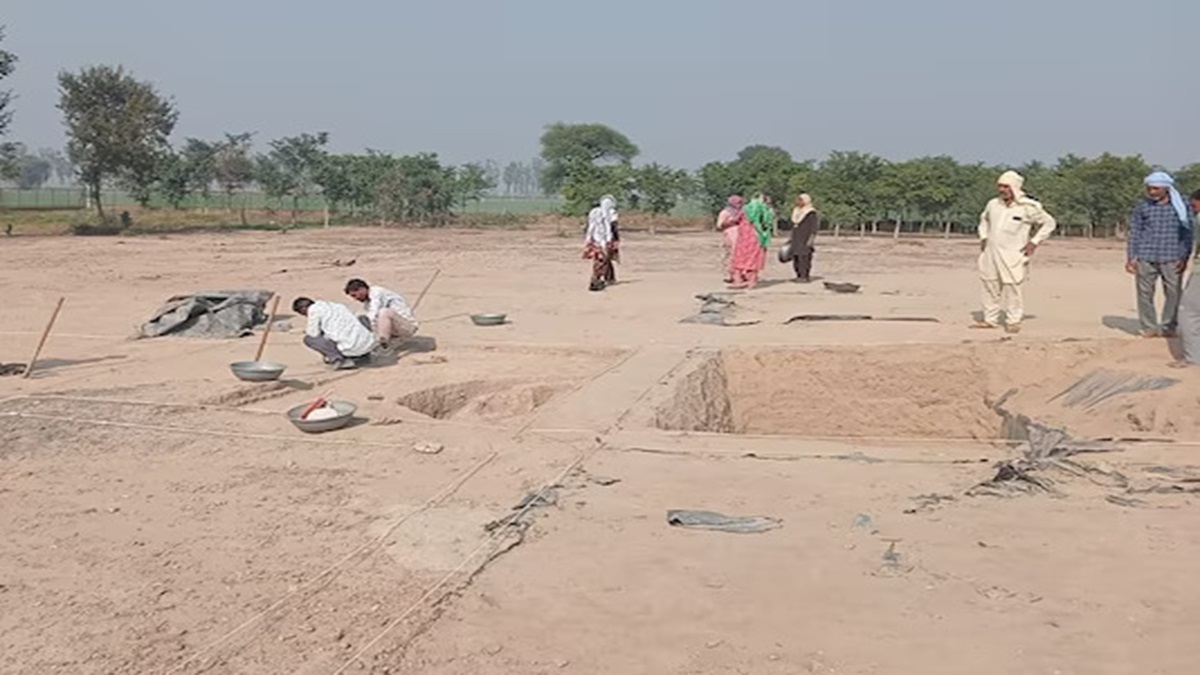 फतेहाबाद: ऐतिहासिक हड़प्पाकालीन स्थल पर 8वीं बार शुरू हुई खुदाई, मिली 6 हज़ार साल पुरानी भट्टिया Fatehabad News