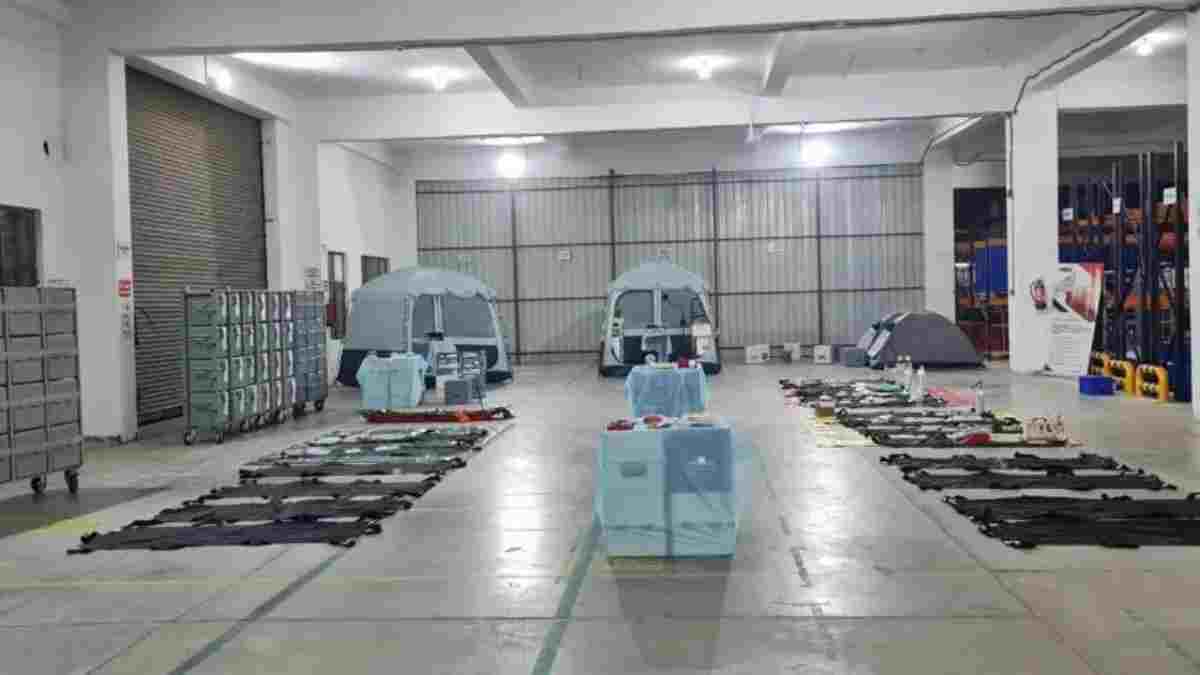 हरियाणा में तैयार किया गया दुनिया का पहला चलता- फिरता अस्पताल, आपदा में लोगों की जान बचाना होगा आसान Gurugram Hospital