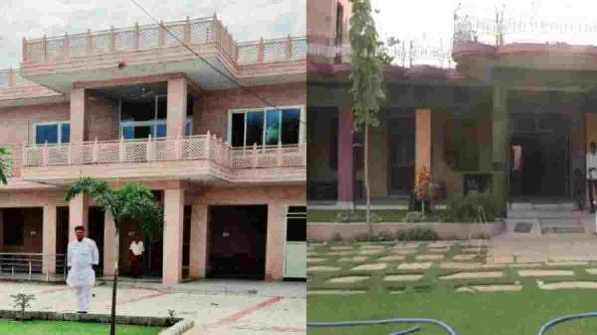हरियाणा में कमरा तो राजस्थान में आंगन, बड़ी दिलचस्प है दो राज्यों के बॉर्डर पर पड़ने वाले इस घर की कहानी Haryana Rajasthan Border Home