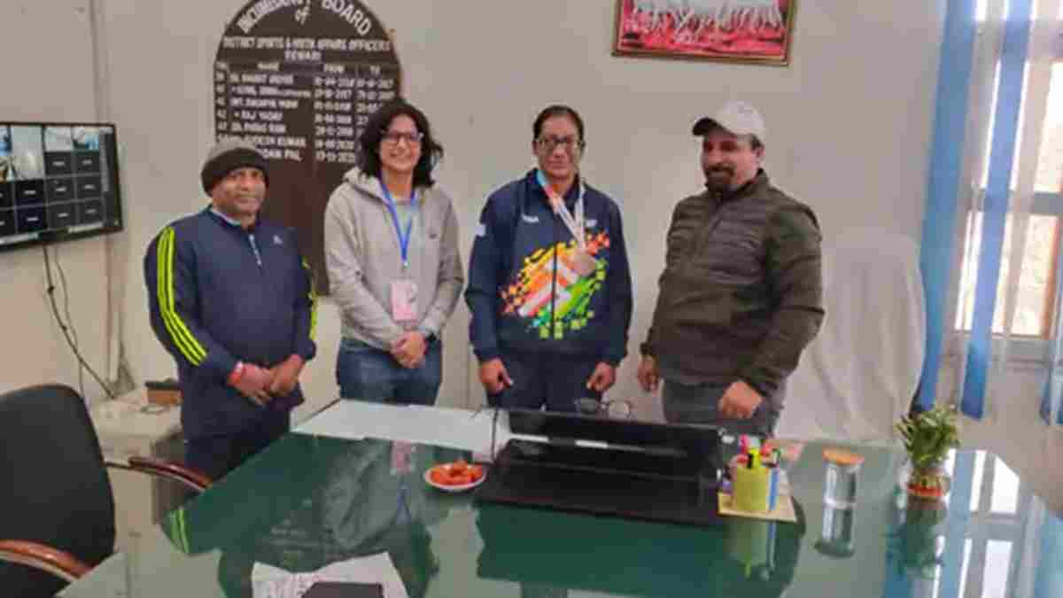 हरियाणा की प्रमिला ने खेलो इंडिया पैरा गेम्स में जीता गोल्ड मेडल, पिता बोले- बेटी पर गर्व Pramila Khelo India Rewari
