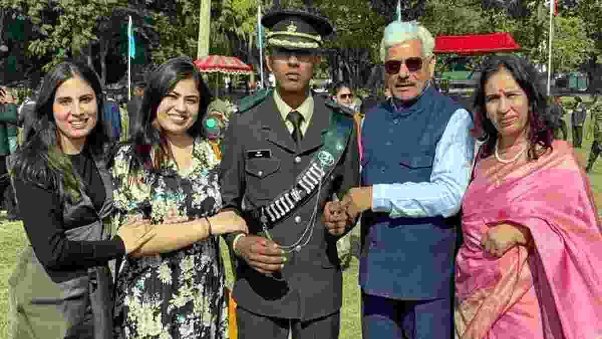 हरियाणा का बेटा राघव सहरावत भारतीय सेना में बना लेफ्टिनेंट, परिजनों में खुशी का माहौल Raghav Sehrawat Kurukshetra