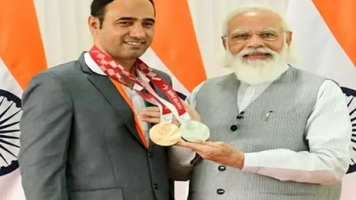 हरियाणा के पैरा खिलाड़ी सिंहराज को मिला अर्जुन अवार्ड, पत्नी ने गहने गिरवी रखकर चुकाई थी प्रैक्टिस की फीस Singhraj Adhana
