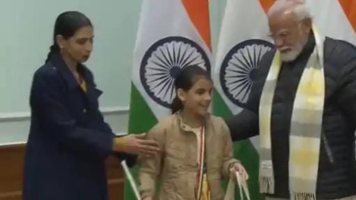 हरियाणा की 9 वर्षीय गरिमा को मिला प्रधानमंत्री राष्ट्रीय बाल पुरस्कार, बेटी से पीएम मोदी ने की बातचीत IMG 20240124 WA0000