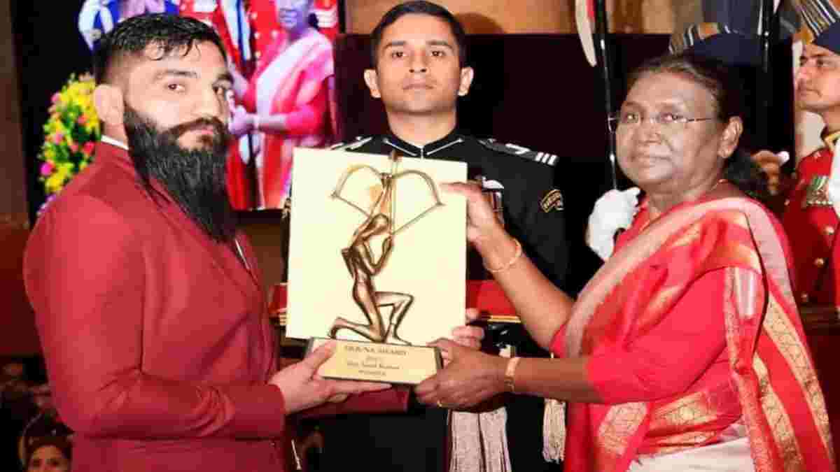 हरियाणा के पहलवान सुनील मलिक को मिला अर्जुन अवार्ड, मां को दिया सफलता का श्रेय Sunil Malik Sonipat Player