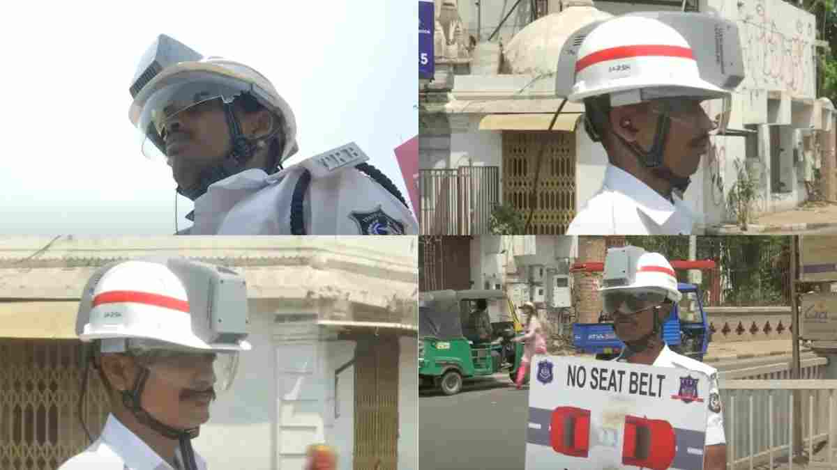 गर्मियों में बाइक राइडर और पुलिसकर्मियों के लिए बेहतरीन विकल्प साबित होगा यह AC हेलमेट, देखें पूरी खबर AC Helmat