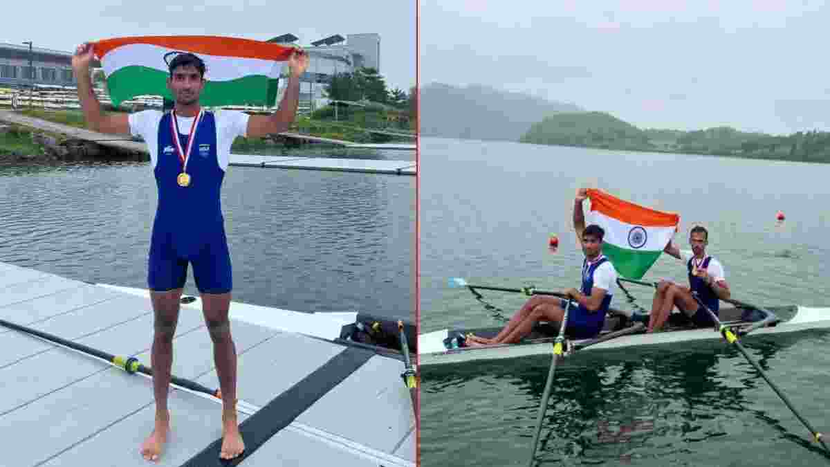 नूंह: एशियन रोइंग कप में सलमान ने जीता गोल्ड मैडल, इस तरह पाई सफलता Salman Asian Roing Cup 2024