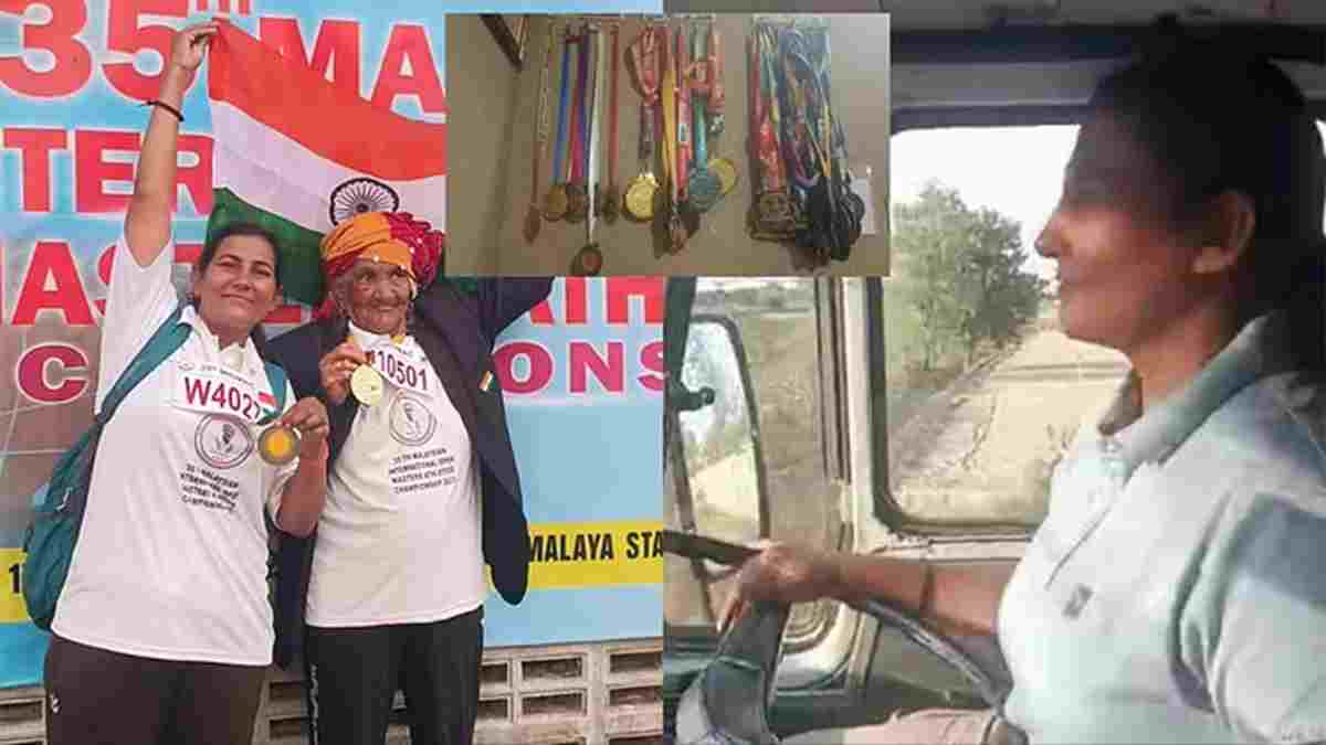 चरखी दादरी: पति की मौत से बाद शर्मिला ने नहीं मानी हार, 200 मेडल भी जीते; अब दिल्ली में बनी चालक Sharmila Sangwan Charkhi Dadri
