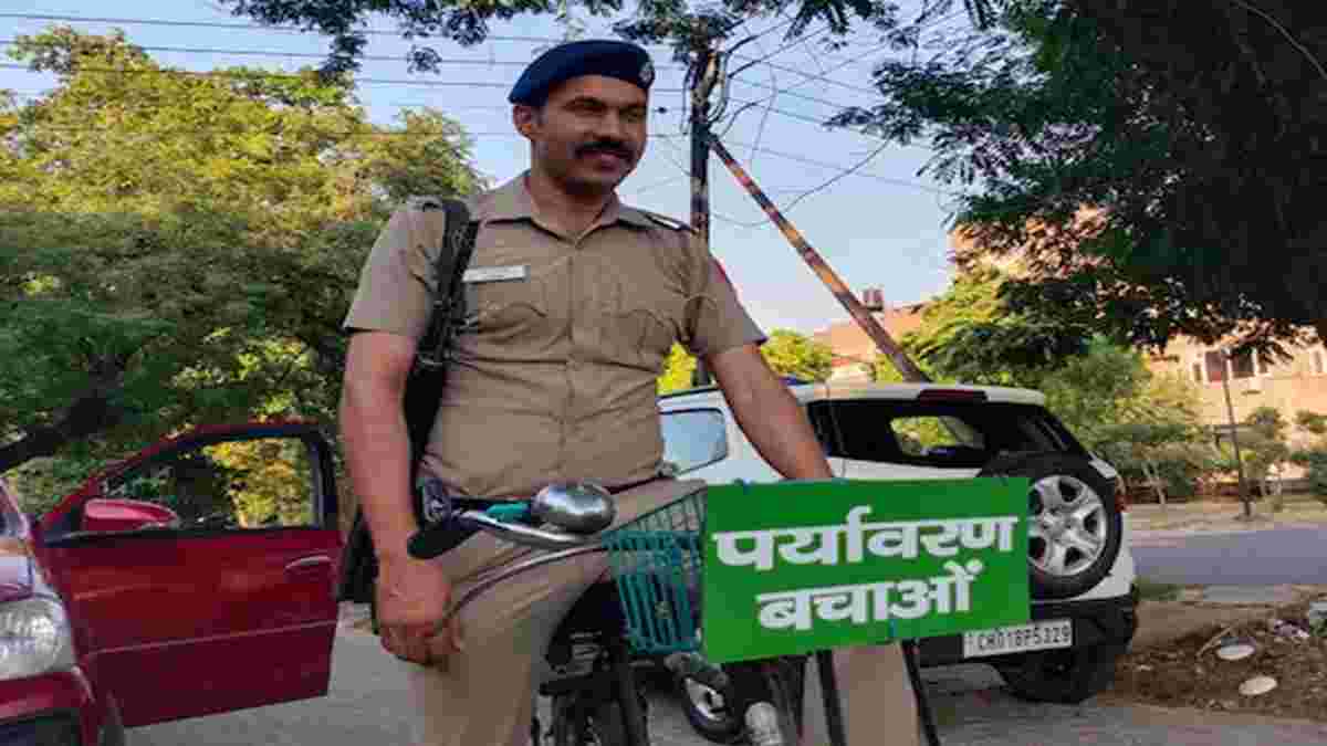 पौधे लगाने के लिए लिया 20 लाख रुपए का लोन, जानें ट्री मैन कांस्टेबल देवेंद्र सूरा की प्रेरणादायक कहानी Devendra Sura Tree Man Chandigarh