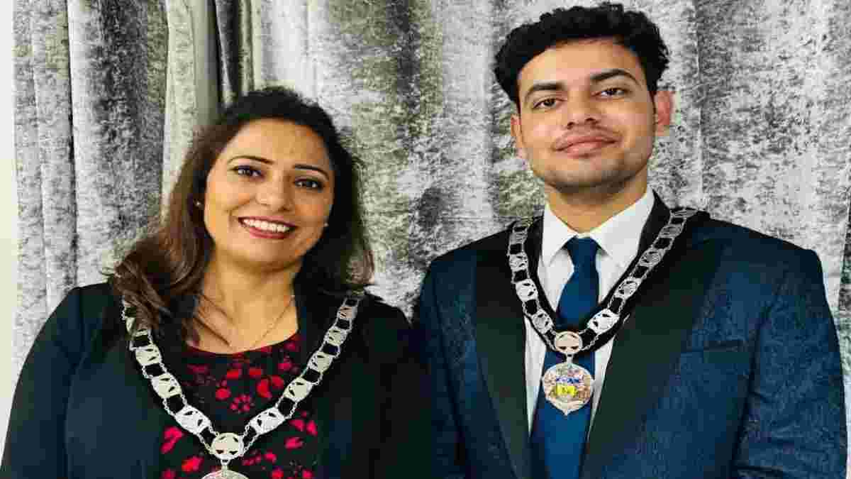 हरियाणा के मां- बेटे ने लंदन में गाड़ दिए झंडे, मां बनी डिप्टी मेयर और बेटे चुने गए एस्कॉर्ट Parveen Rani and Tushar Dahiya