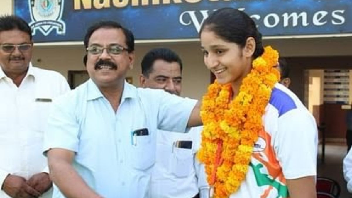 हरियाणा की एक और बेटी ने हासिल किया ओलम्पिक कोटा, गोल्ड मेडल जीतकर भजन कौर ने मनाई खुशियां IMG 20240621 WA0024