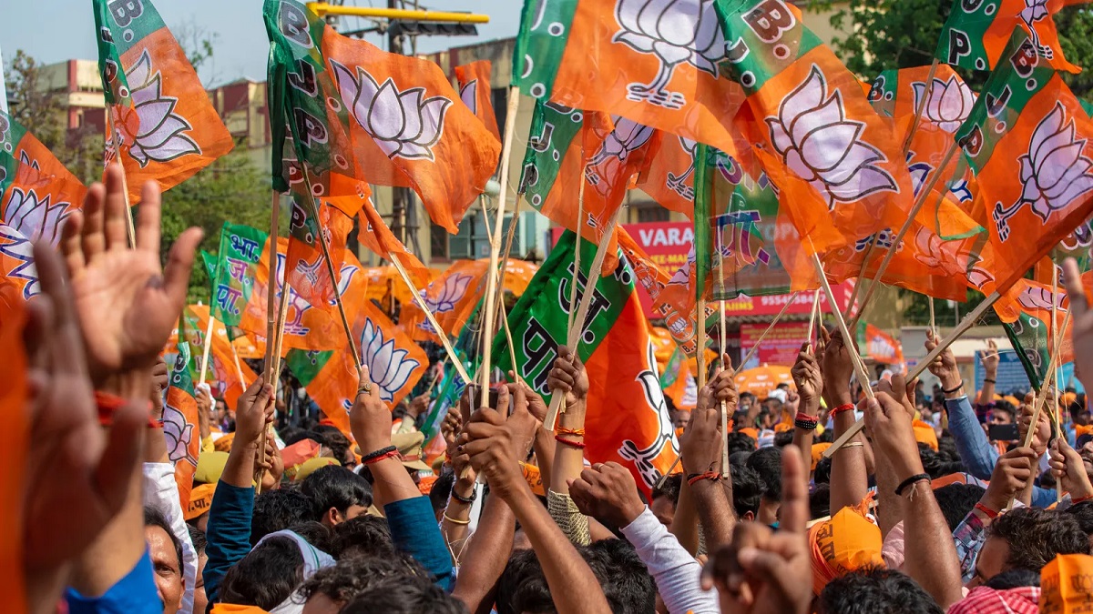 हरियाणा में तीसरी बार भाजपा सरकार; रुझानों में भाजपा 45 कांग्रेस 28 सीटों पर कर रही लीड; कांग्रेस ने लगाया ये आरोप Bhartiya Janta Party BJP